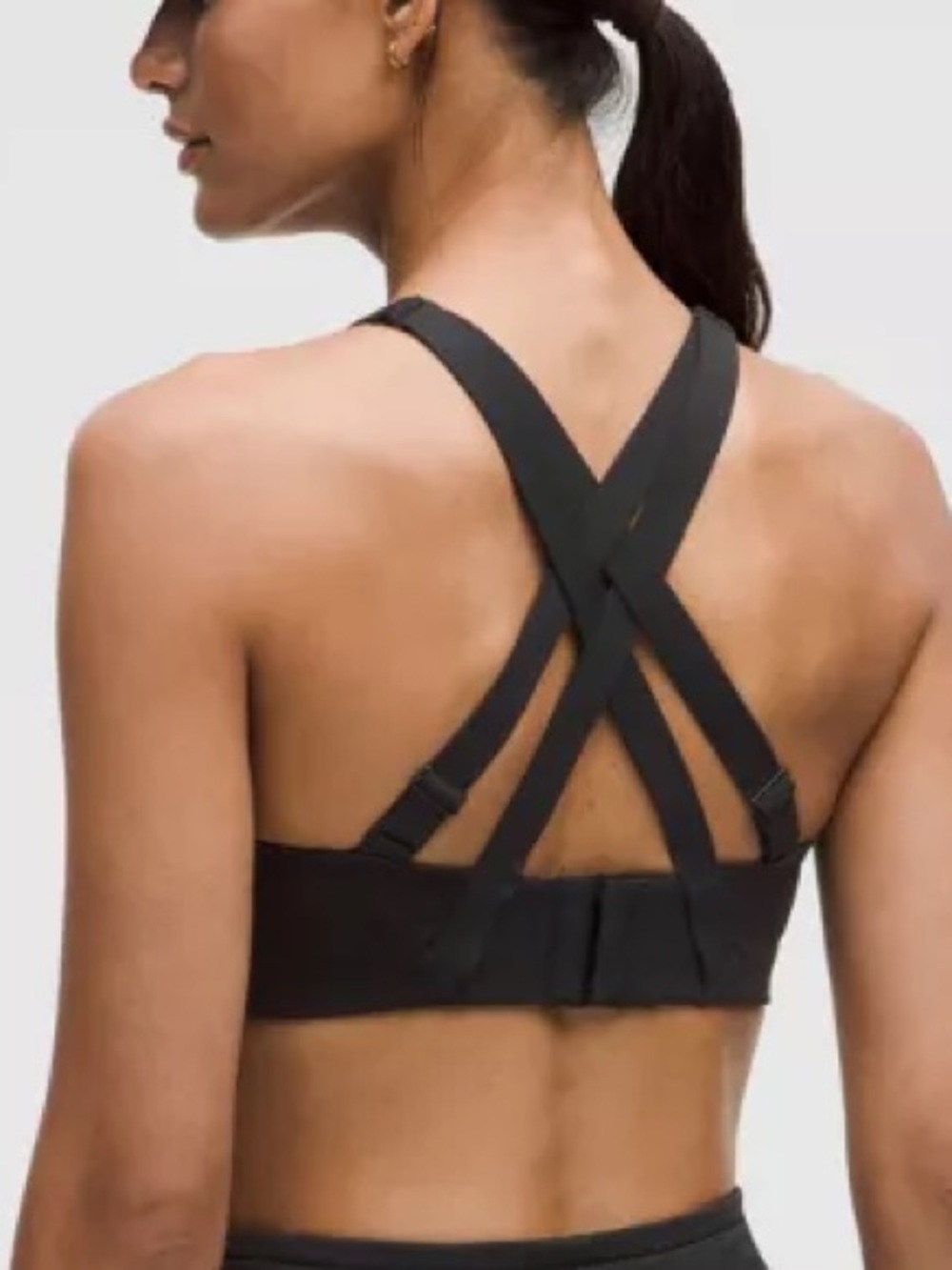 Lululemon Energy Bra High Support  Size: 36D in Black